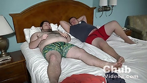 Fat twinks have freaky anal sex in cheap motel room